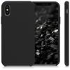 Husa Apple iPhone X / iPhone XS, Silicon, Negru, 46313.01
