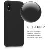 Husa Apple iPhone X / iPhone XS, Silicon, Negru, 46313.01