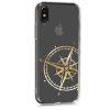 Husa Apple iPhone X / iPhone XS, Silicon, Gold, 42505.14