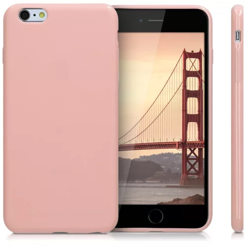 Husa Apple iPhone 6 Plus / iPhone 6s Plus, Silicon, Roz, 37726.89