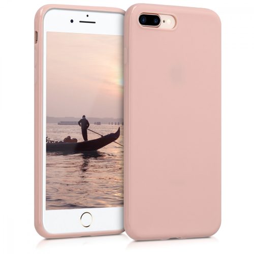 Husa Apple iPhone 8 Plus / iPhone 7 Plus, Silicon, Rose Gold, 39499.89