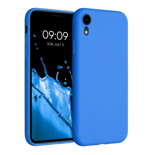 Husa Apple iPhone XR, Silicon, Albastru, 45918.104