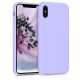 Husa Apple iPhone X / iPhone XS, Silicon, Mov, 46313.108