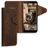 Husa Samsung Galaxy J6 Plus, Piele naturala, Maro, 46604.05