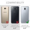 Husa Samsung Galaxy J6 Plus, Piele naturala, Maro, 46604.05