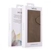 Husa Samsung Galaxy J6 Plus, Piele naturala, Maro, 46604.05