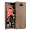 Husa Sony Xperia 10 Plus, Lemn, Maro, 46618.18