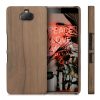 Husa Sony Xperia 10 Plus, Lemn, Maro, 46618.18