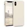 Husa Apple iPhone XS Max, Silicon, Bej, 45909.16