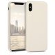 Husa Apple iPhone XS Max, Silicon, Bej, 45909.16