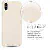 Husa Apple iPhone XS Max, Silicon, Bej, 45909.16
