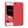 Husa Apple iPhone 5 / iPhone 5s / iPhone SE, Silicon, Rosu, 44141.111
