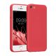 Husa Apple iPhone 5 / iPhone 5s / iPhone SE, Silicon, Rosu, 44141.111
