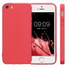 Husa Apple iPhone 5 / iPhone 5s / iPhone SE, Silicon, Rosu, 44141.111