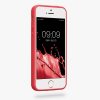 Husa Apple iPhone 5 / iPhone 5s / iPhone SE, Silicon, Rosu, 44141.111