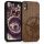 Husa Apple iPhone XR, Lemn, Maro, 46748.01