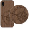 Husa Apple iPhone XR, Lemn, Maro, 46748.01