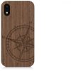 Husa Apple iPhone XR, Lemn, Maro, 46748.01