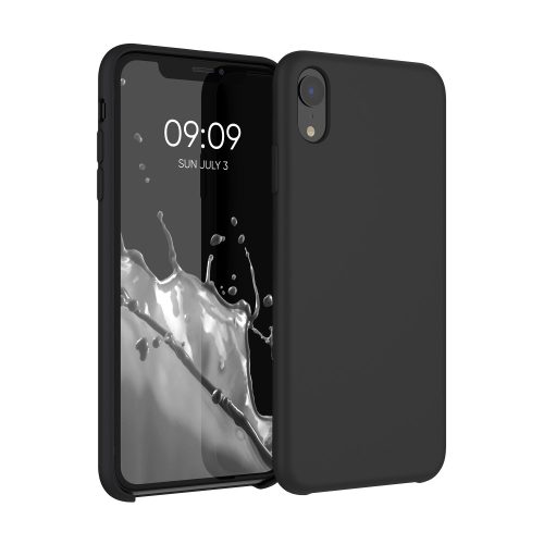 Husa Apple iPhone XR, Silicon, Negru, 45910.01