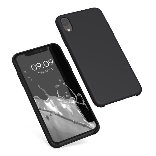 Husa Apple iPhone XR, Silicon, Negru, 45910.01
