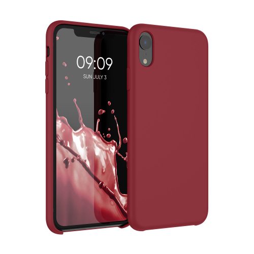Husa Apple iPhone XR, Silicon, Rosu, 45910.20