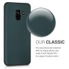 Husa Samsung Galaxy A8 (2018), Silicon, Verde, 45634.14