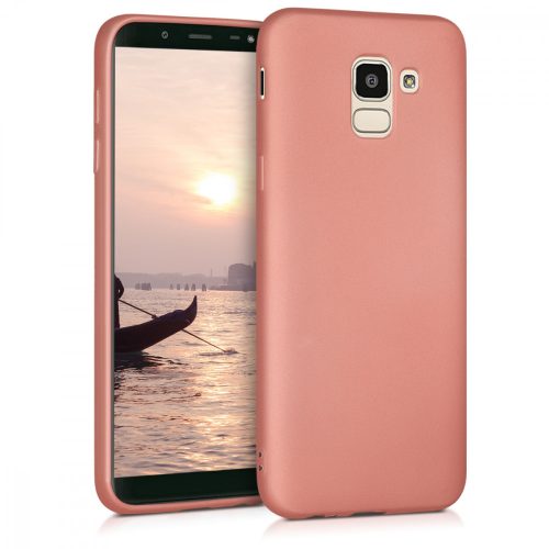 Husa Samsung Galaxy J6, Silicon, Rose Gold, 46848.31