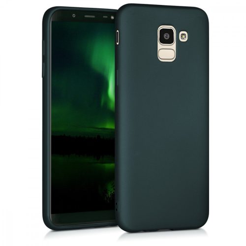 Husa Samsung Galaxy J6, Silicon, Verde, 46848.14