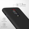 Husa OnePlus 6T, Silicon, Negru, 46316.01