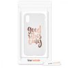Husa Apple iPhone X / iPhone XS, Silicon, Roz, 42505.18