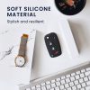 Husa Cheie Auto pentru Fiat / Lanica - 3 Butoane, Silicon, Negru, 46918.01