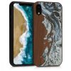 Husa Apple iPhone XR, Lemn, Maro, 46660.02