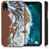 Husa Apple iPhone XR, Lemn, Maro, 46660.02
