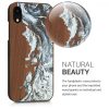 Husa Apple iPhone XR, Lemn, Maro, 46660.02