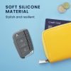 Husa Cheie Auto pentru VW - 3 Butoane, Silicon, Gri, 46967.01