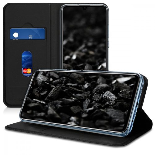 Husa Huawei Honor 10 Lite, Piele ecologica, Negru, 47001.01