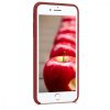Husa Apple iPhone 8 Plus / iPhone 7 Plus, Silicon, Rosu, 40842.20
