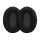 Set 2 Perne de urechi pentru casti Sennheiser HD580/HD600/HD650, Kwmobile, Negru, Textil, 47098.01