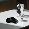Set 2 Perne de urechi pentru casti Sennheiser HD559/HD569/HD599, Kwmobile, Negru, Textil, 47097.01