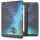 Husa pentru Kobo Glo HD / Touch 2.0, Piele ecologica, Multicolor, 34347.17