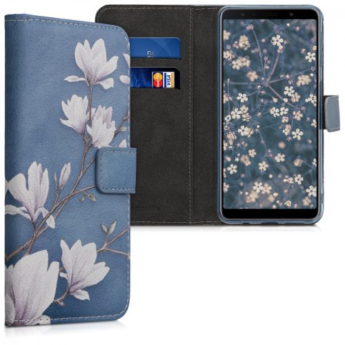 Husa Samsung Galaxy A7 (2018), Piele ecologica, Multicolor, 46427.03