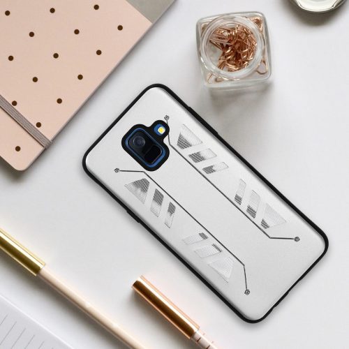 Husa Samsung Galaxy A6 (2018), Aluminiu, Argintiu, 47129.35