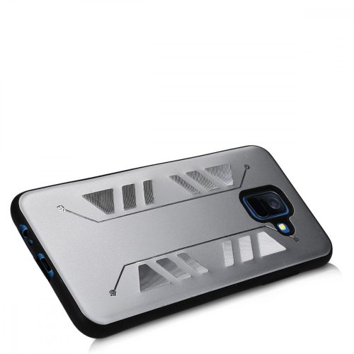 Husa Samsung Galaxy A6 (2018), Aluminiu, Argintiu, 47129.35