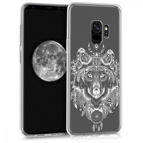 Husa Samsung Galaxy S9, Silicon, Alb, 44092.11