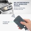 Husa Cheie Auto pentru Renault / Dacia - 4 Butoane - Keyless Go, Piele ecologica, Gri, 45656.73