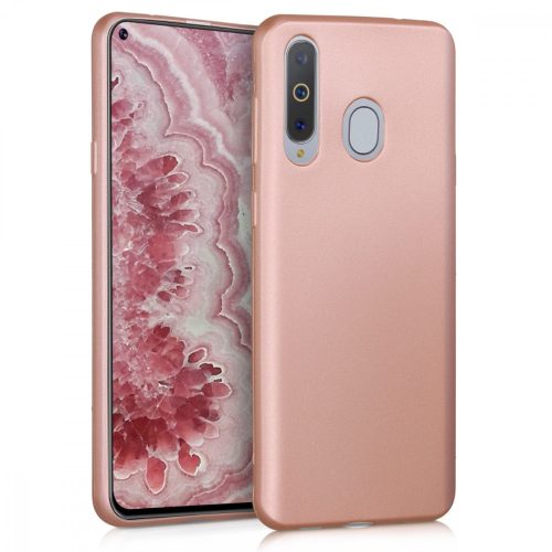 Husa Samsung Galaxy A8s, Silicon, Roz, 47216.31