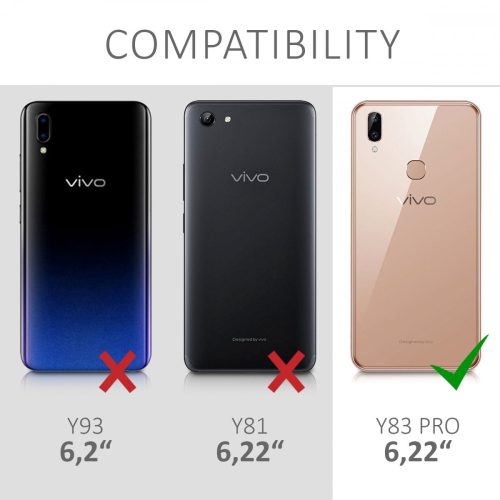 Husa Vivo Y83 Pro, Silicon, Negru, 47261.47