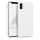Husa Apple iPhone X / iPhone XS, Silicon, Alb, 42495.02