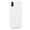 Husa Apple iPhone X / iPhone XS, Silicon, Alb, 42495.02