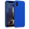 Husa Apple iPhone X / iPhone XS, Silicon, Albastru, 42495.134